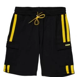 MENS SHORTS PHELPS GRAPHIC SHORT-BLACK