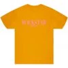 MENS TEES OCTAVIO PRINTED T-SHIRT-ORANGE/PINK Tops