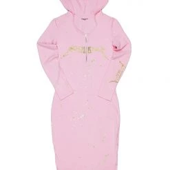 WOMENS DRESSES POPPY O-RING ZIPPER MIDI DRESS-PINK Best Seller 14 WOMENS DRESSES POPPY O-RING ZIPPER MIDI DRESS-PINK Best Seller