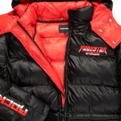 MENS OUTERWEAR HAYES MID-LENGTH PUFFER JACKET - BLACK 6 MENS OUTERWEAR HAYES MID-LENGTH PUFFER JACKET - BLACK