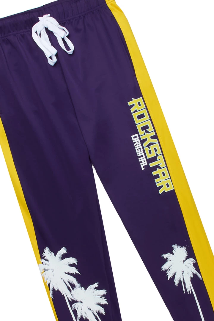 MENS TRACK SETS DONATO GRAPHIC TRACK SET-YELLOW/PURPLE 3 MENS TRACK SETS DONATO GRAPHIC TRACK SET-YELLOW/PURPLE