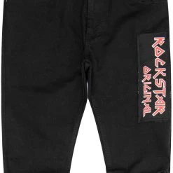 MENS JEANS Denim PANY PATCHWORK JEAN-BLACK