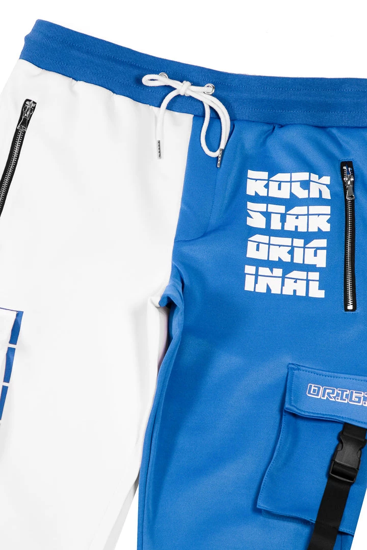 MENS TRACK SETS PAYNE T-SHIRT TRACK SET- ROYAL BLUE/WHITE 6 MENS TRACK SETS PAYNE T-SHIRT TRACK SET- ROYAL BLUE/WHITE