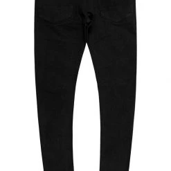 MENS JEANS PAYTEN PATCH JEAN-BLACK 5 MENS JEANS PAYTEN PATCH JEAN-BLACK