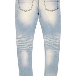 MENS JEANS Rae Green Crystal Jean Denim 5 MENS JEANS Rae Green Crystal Jean Denim