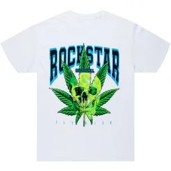 MENS TEES RAEFUH GRAPHIC T-SHIRT-WHITE