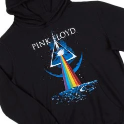 MENS TRACK SETS RAINBOW HOODIE TRACKSET-BLACK