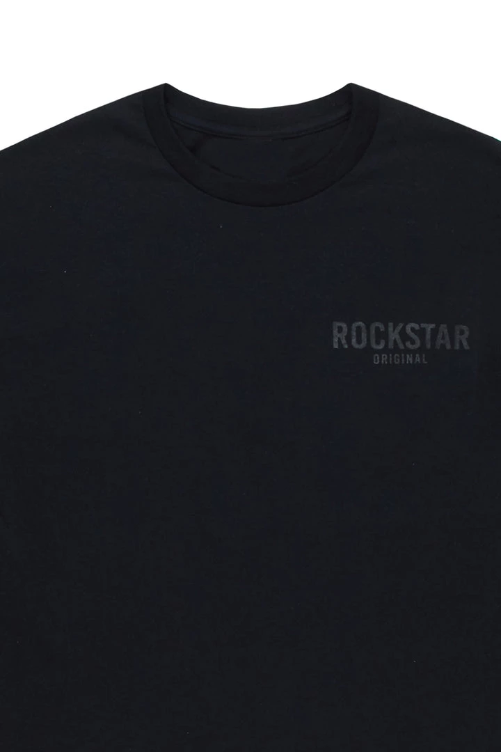 MENS TEES RAKIM PRINTED T-SHIRT-BLACK 3 MENS TEES RAKIM PRINTED T-SHIRT-BLACK