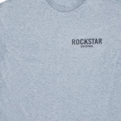 MENS TEES Tops RAKIM PRINTED T-SHIRT-GREY