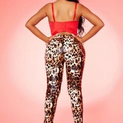 WOMENS PANTS COURTNEY PANT-LEOPARD Best Seller 11 WOMENS PANTS COURTNEY PANT-LEOPARD Best Seller