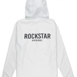 MENS JACKETS REUBEN WINDBREAKER-GREY Jackets & Outerwear