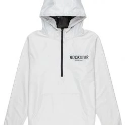 MENS JACKETS REUBEN WINDBREAKER-GREY Jackets & Outerwear