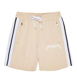 MENS SHORTS LEO GRAPHIC SHORT-BEIGE