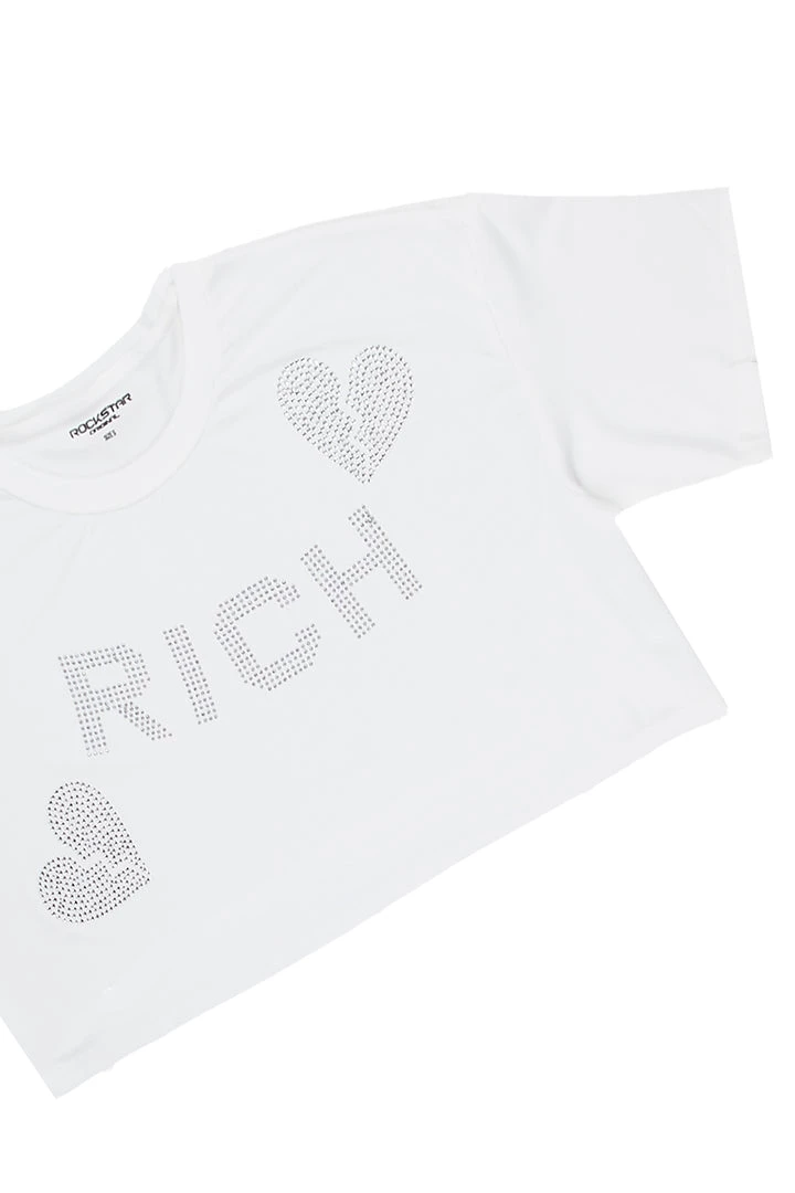 WOMENS ACTIVE SHORT SETS RICH BITCH BIKE SHORT SET-WHITE 2 WOMENS ACTIVE SHORT SETS RICH BITCH BIKE SHORT SET-WHITE