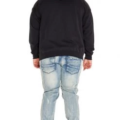 MENS HOODIES & SWEATSHIRTS ANTHONY PRINTED HOODIE-BLACK Tops 8 MENS HOODIES & SWEATSHIRTS ANTHONY PRINTED HOODIE-BLACK Tops