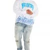 MENS HOODIES & SWEATSHIRTS POLLOCK HOODIE-WHITE Tops
