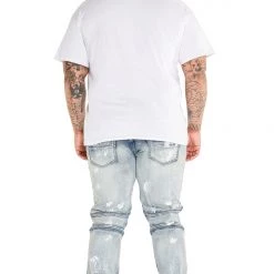 MENS TEES Tops OCTAVIO PRINTED T-SHIRT- WHITE 19 MENS TEES Tops OCTAVIO PRINTED T-SHIRT- WHITE