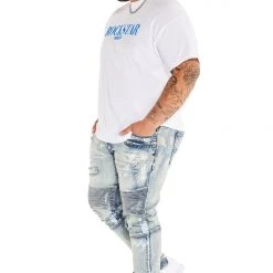 MENS TEES Tops OCTAVIO PRINTED T-SHIRT- WHITE 18 MENS TEES Tops OCTAVIO PRINTED T-SHIRT- WHITE