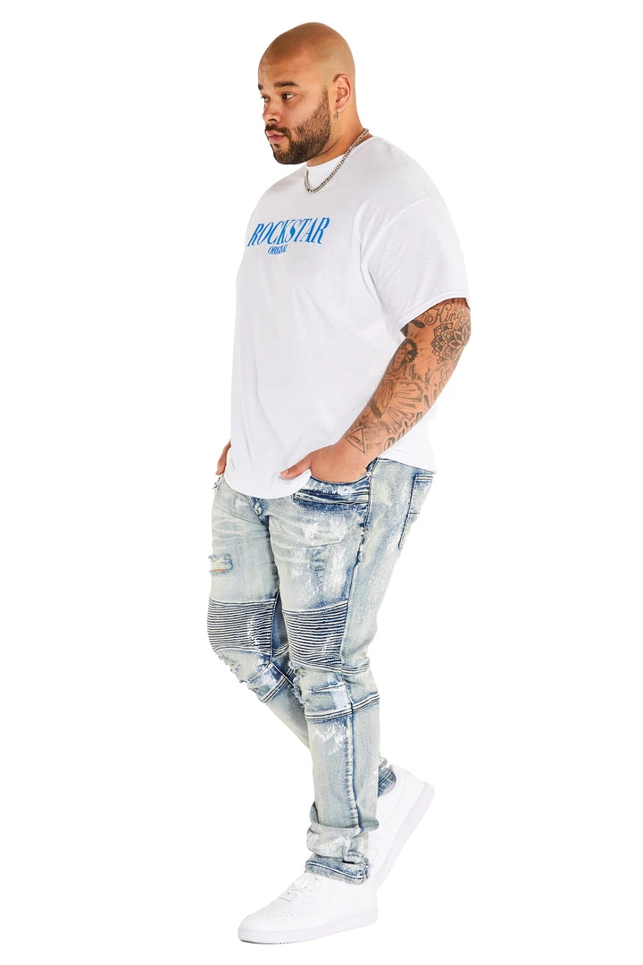 MENS TEES Tops OCTAVIO PRINTED T-SHIRT- WHITE 8 MENS TEES Tops OCTAVIO PRINTED T-SHIRT- WHITE