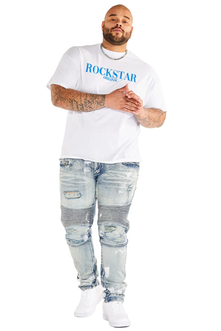 MENS TEES Tops OCTAVIO PRINTED T-SHIRT- WHITE 7 MENS TEES Tops OCTAVIO PRINTED T-SHIRT- WHITE