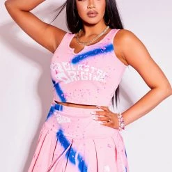 WOMENS DRESSES Best Seller NOAH SKIRT SET-PINK 8 WOMENS DRESSES Best Seller NOAH SKIRT SET-PINK