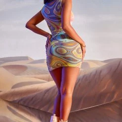 WOMENS DRESSES LORELEI MATCHING SKIRT SET-MULTI Best Seller 11 WOMENS DRESSES LORELEI MATCHING SKIRT SET-MULTI Best Seller