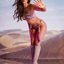 WOMENS SHAPEWEAR GROOVY BIKINI-BROWN