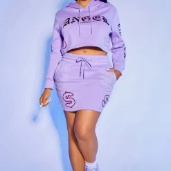 WOMENS DRESSES Best Seller ANGELINA SKIRT SET-LAVENDER