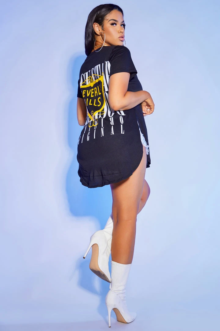 WOMENS TEES Best Seller JOSS OVERSIZED TEE-BLACK 2 WOMENS TEES Best Seller JOSS OVERSIZED TEE-BLACK