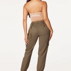 WOMENS PANTS Tatum Olive Cargo Pant
