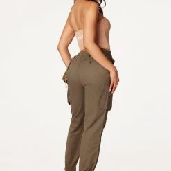 WOMENS PANTS Tatum Olive Cargo Pant
