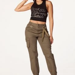 WOMENS TOPS Best Seller DON't BE BORING TANK-BLACK 10 WOMENS TOPS Best Seller DON't BE BORING TANK-BLACK