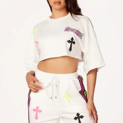 WOMENS ACTIVE SHORT SETS BEXLEY SHORT SET-WHITE