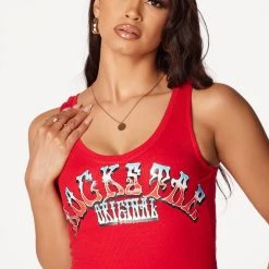 WOMENS DRESSES Aisha Red Midi Dress Best Seller