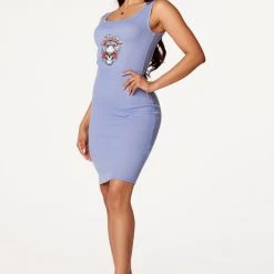 WOMENS DRESSES Slaytor Chambray Midi Dress Best Seller