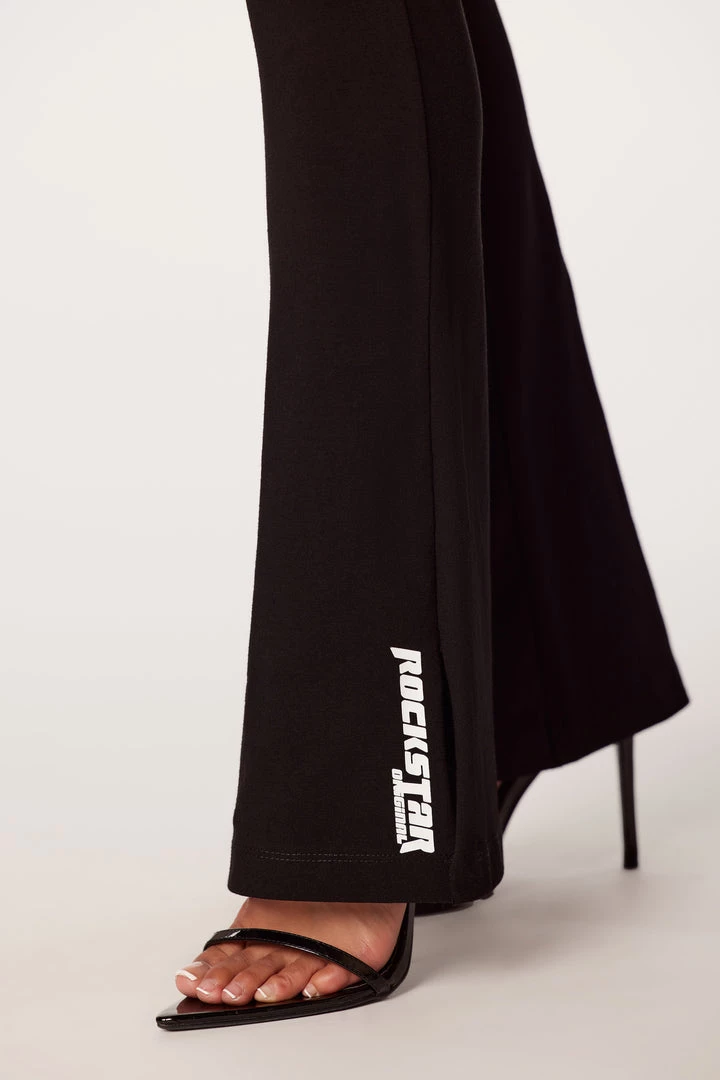 WOMENS PANTS SHANIAH FLARE PANT-BLACK Best Seller 2 WOMENS PANTS SHANIAH FLARE PANT-BLACK Best Seller