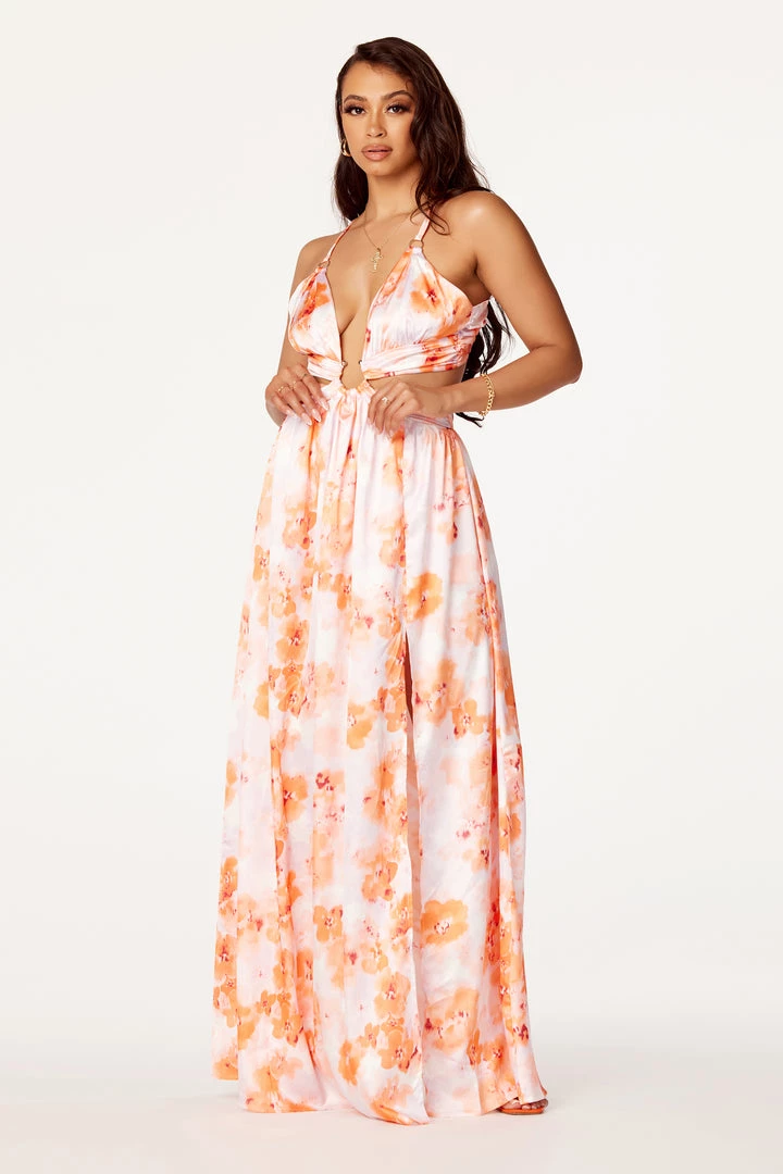 WOMENS DRESSES Best Seller Vanessa Peach Maxi Dress 2 WOMENS DRESSES Best Seller Vanessa Peach Maxi Dress