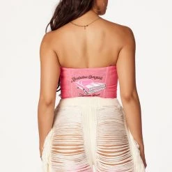 WOMENS TOPS Wren Fuchsia Tube Top 10 WOMENS TOPS Wren Fuchsia Tube Top