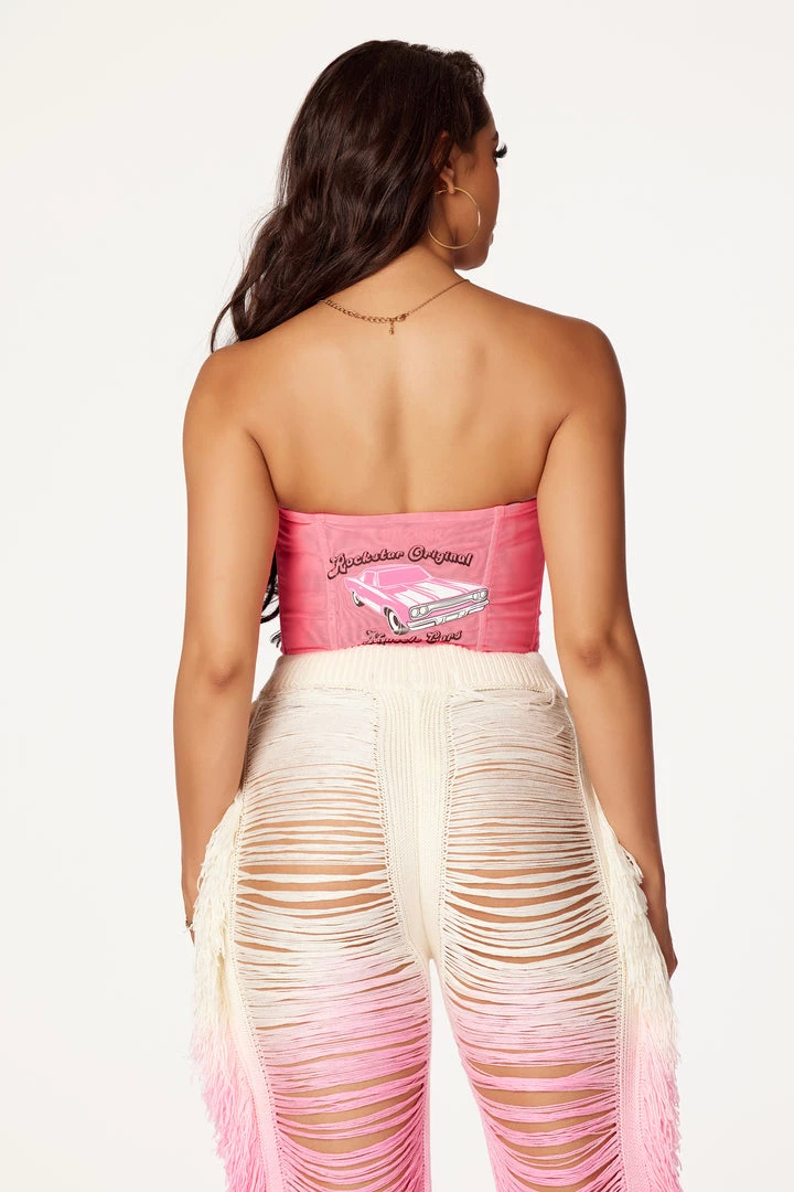 WOMENS TOPS Wren Fuchsia Tube Top 3 WOMENS TOPS Wren Fuchsia Tube Top