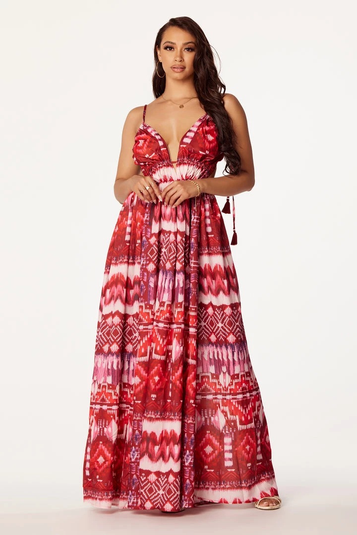 WOMENS DRESSES Reign Fuchsia Maxi Dress Best Seller 1 WOMENS DRESSES Reign Fuchsia Maxi Dress Best Seller