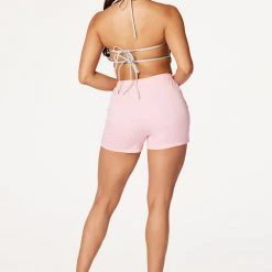 WOMENS TOPS BUTTERFLY DENIM HALTER NECK TANK-LIGHT WASH 11 WOMENS TOPS BUTTERFLY DENIM HALTER NECK TANK-LIGHT WASH