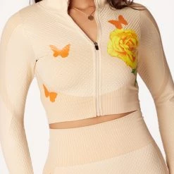 WOMENS ACTIVEWEAR NOUR HIGH WAISTED ACTIVEWEAR SET-BEIGE 15 WOMENS ACTIVEWEAR NOUR HIGH WAISTED ACTIVEWEAR SET-BEIGE