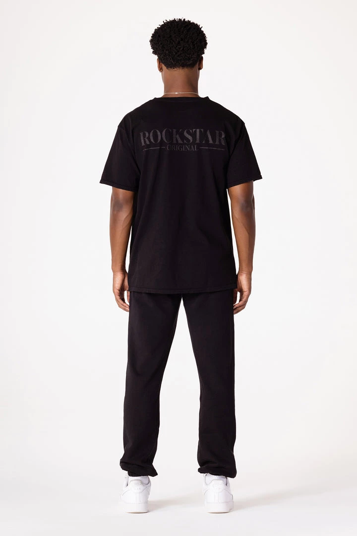 MENS TRACK SETS DIMITRI T-SHIRT/TRACKPANT SET-BLACK 3 MENS TRACK SETS DIMITRI T-SHIRT/TRACKPANT SET-BLACK