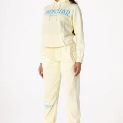 WOMENS TRACK SETS BASIC QUINN TRACKSET-YELLOW