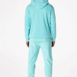 MENS TRACK SETS DIMITRI HOODIE TRACKSET-AQUA
