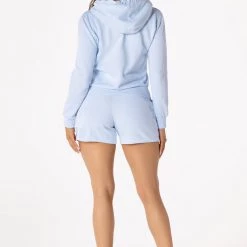 WOMENS SHORT SETS BASIC VALERIA SHORT SET-BABY BLUE 7 WOMENS SHORT SETS BASIC VALERIA SHORT SET-BABY BLUE