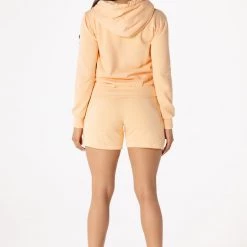 WOMENS SHORT SETS BASIC CASSIDY SHORT SET-PEACH 5 WOMENS SHORT SETS BASIC CASSIDY SHORT SET-PEACH