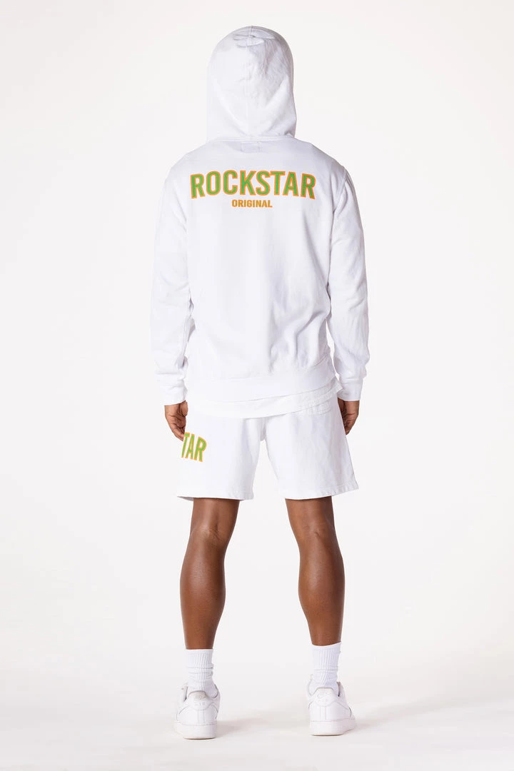 MENS SHORT SETS Track Sets CASEY HOODIE/SHORT FLEECE SET-WHITE 3 MENS SHORT SETS Track Sets CASEY HOODIE/SHORT FLEECE SET-WHITE