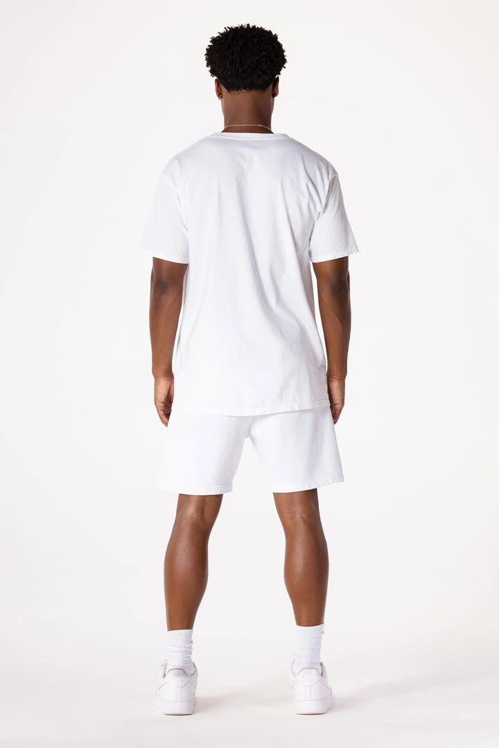 MENS SHORT SETS CASEY T-SHIRT SHORT SET-WHITE 3 MENS SHORT SETS CASEY T-SHIRT SHORT SET-WHITE
