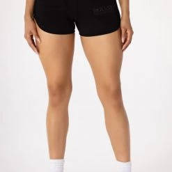 WOMENS SHORT SETS BASIC GEMMA SHORT SET-BLACK